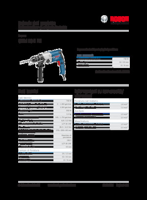 Дрилі та шуруповерти Bosch GBM 13-2 RE