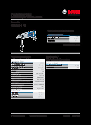Дрилі та шуруповерти Bosch GBM 16-2 RE