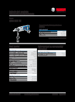 Дрилі та шуруповерти Bosch GBM 16-2 RE