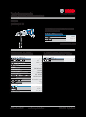 Дрилі та шуруповерти Bosch GBM 16-2 RE
