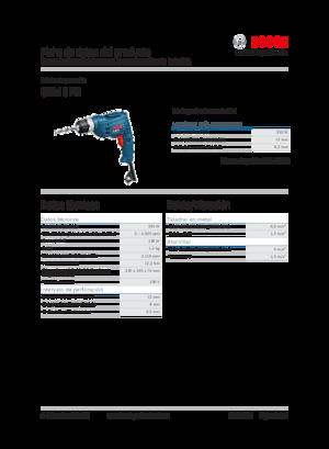 Дрилі та шуруповерти Bosch GBM 6 RE