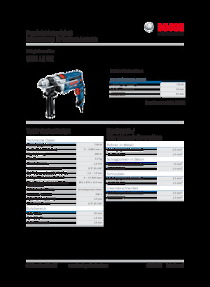 Дрилі та шуруповерти Bosch GSB 16 RE