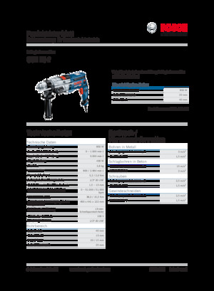 Дрилі та шуруповерти Bosch GSB 20-2