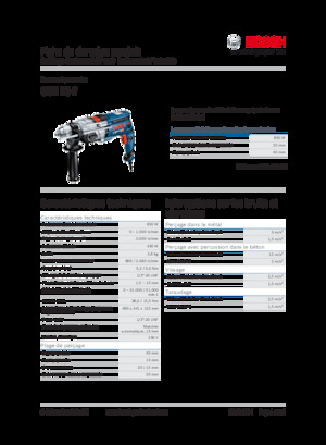 Дрилі та шуруповерти Bosch GSB 20-2