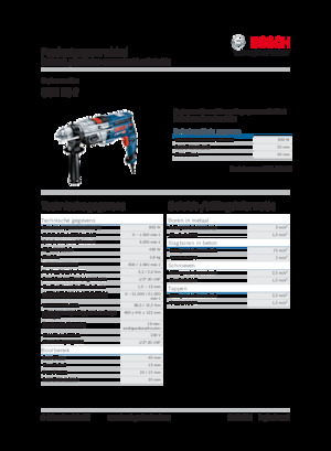 Дрилі та шуруповерти Bosch GSB 20-2