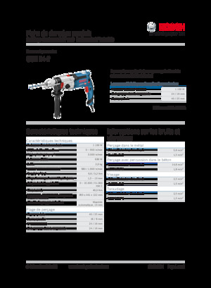 Дрилі та шуруповерти Bosch GSB 24-2