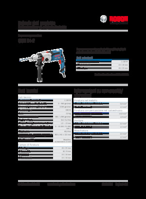 Дрилі та шуруповерти Bosch GSB 24-2