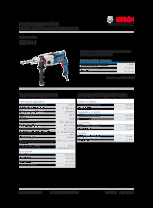 Дрилі та шуруповерти Bosch GSB 24-2