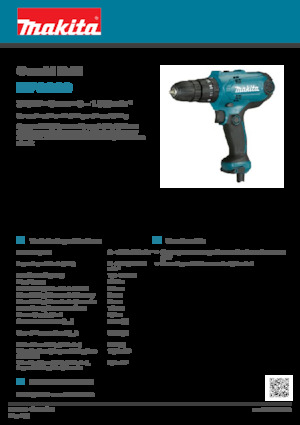 Дрилі та шуруповерти Makita HP0300