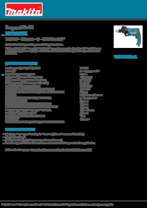 Дрилі та шуруповерти Makita HP1630K