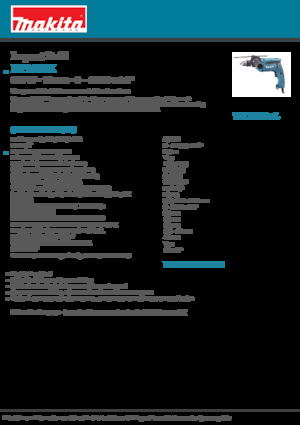 Дрилі та шуруповерти Makita HP1640K