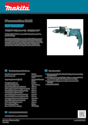 Дрилі та шуруповерти Makita HP2050F
