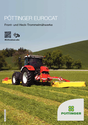 Задньо-привідні косильні барабани без кондиціонування Pöttinger EuroCat 312