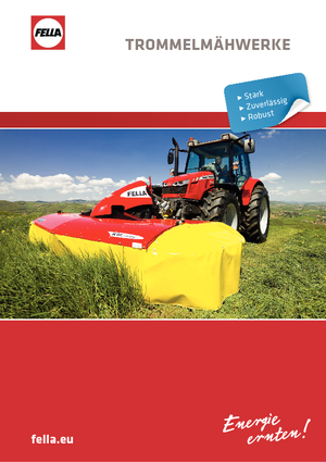 Передньо-привідні косильні барабани без кондиціонування Fella KM 230 FP
