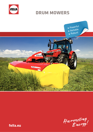 Передньо-привідні косильні барабани без кондиціонування Fella KM 230 FP