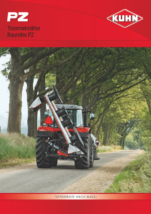 Задньо-привідні косильні барабани без кондиціонування Kuhn PZ 300