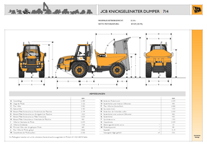 Шарнірні самоскиди JCB 714