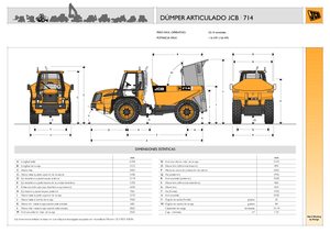 Шарнірні самоскиди JCB 714