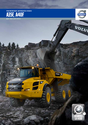 Шарнірні самоскиди Volvo A40F