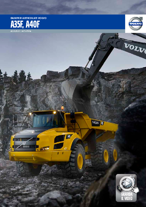 Шарнірні самоскиди Volvo A40F