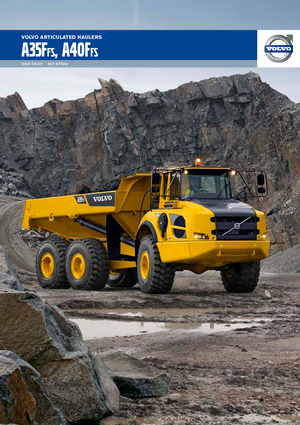 Шарнірні самоскиди Volvo A35F FS