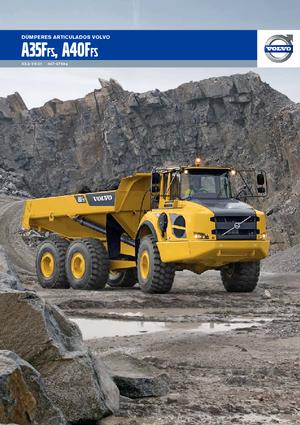 Шарнірні самоскиди Volvo A35F FS