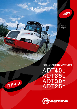 Шарнірні самоскиди Astra ADT 40 C