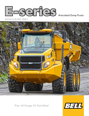 Шарнірні самоскиди Bell B25E