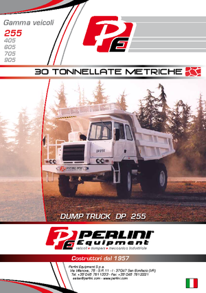 Самоскиди із жорсткою рамою Perlini DP 255