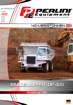 Самоскиди із жорсткою рамою Perlini DP 405 WD