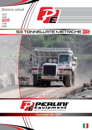 Самоскиди із жорсткою рамою Perlini DP 605