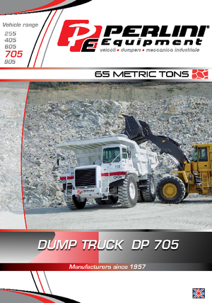 Самоскиди із жорсткою рамою Perlini DP 705 WD