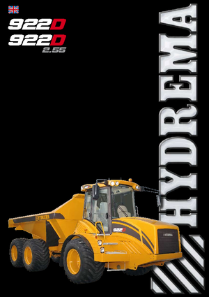 Шарнірні самоскиди Hydrema H 922 D