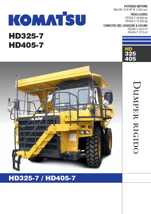 Самоскиди із жорсткою рамою Komatsu HD325-7