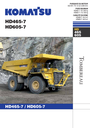 Самоскиди із жорсткою рамою Komatsu HD605-7 E0