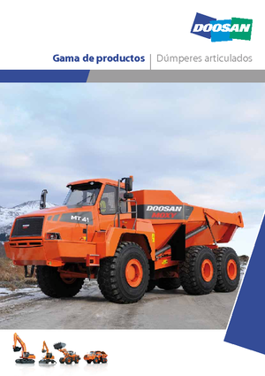 Шарнірні самоскиди Doosan MT 26