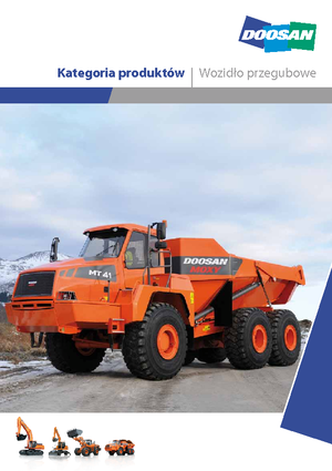 Шарнірні самоскиди Doosan MT 26