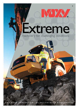 Шарнірні самоскиди Moxy MT 41