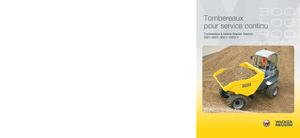 Колісні самоскиди Wacker Neuson 3001