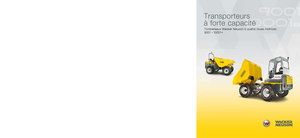 Колісні самоскиди Wacker Neuson 9001