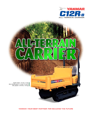 Гусеничні самоскиди Yanmar C 12 RB