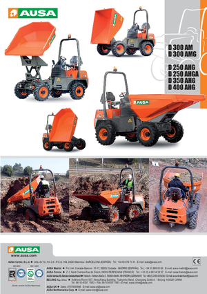 Колісні самоскиди Ausa D 250 AHG