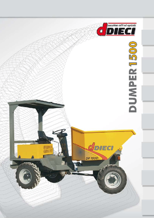 Колісні самоскиди Dieci DP 1500