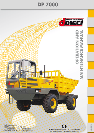 Колісні самоскиди Dieci DP 7000