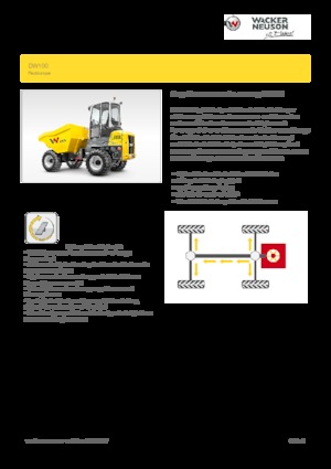 Колісні самоскиди Wacker Neuson DW100