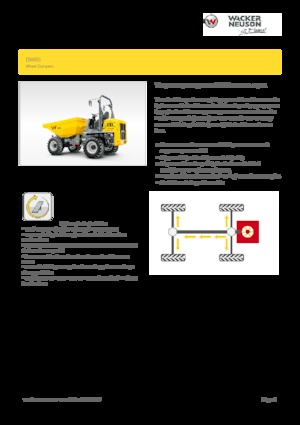 Колісні самоскиди Wacker Neuson DW60