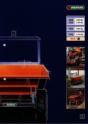 Колісні самоскиди Ausa 108 DA plus