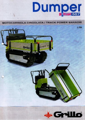 Гусеничні самоскиди Grillo 507
