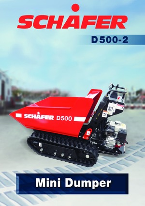 Гусеничні самоскиди SCHÄFER D 500-2