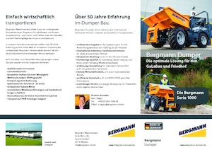 Колісні самоскиди Bergmann 1200DL